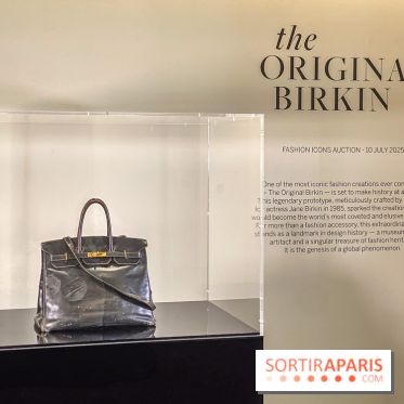 Fashion Icons : exposition gratuite du Birkin original chez Sotheby's Paris - IMG 6724