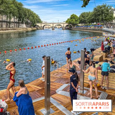 Baignade Seine Bras Marie