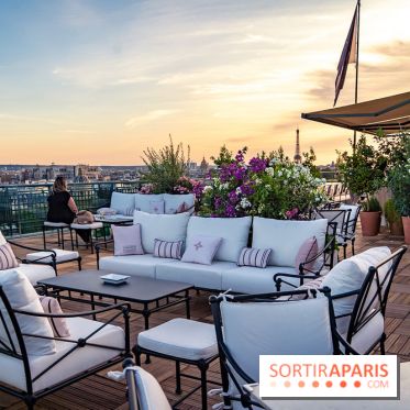 Céleste, le bar estival en rooftop du Cheval Blanc se dévoile