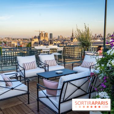 Céleste, le bar estival en rooftop du Cheval Blanc se dévoile