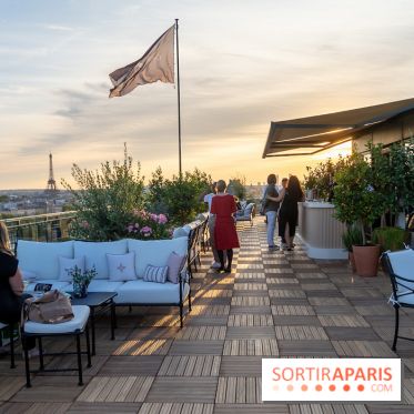 Céleste, le bar estival en rooftop du Cheval Blanc se dévoile