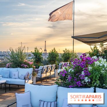 Céleste, le bar estival en rooftop du Cheval Blanc se dévoile