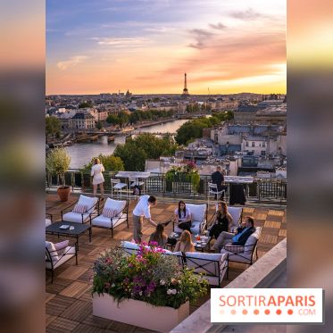 Céleste, le bar estival en rooftop du Cheval Blanc se dévoile