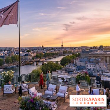 Céleste, le bar estival en rooftop du Cheval Blanc se dévoile