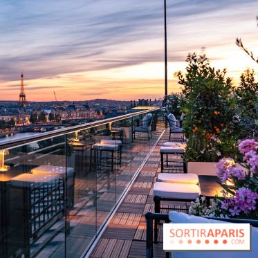 Céleste, le bar estival en rooftop du Cheval Blanc se dévoile