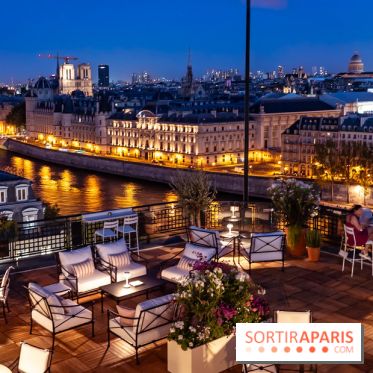 Céleste, le bar estival en rooftop du Cheval Blanc se dévoile