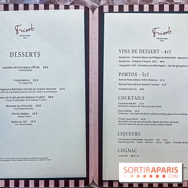 Frivole, restaurant festif, bar et terrasse cachée à Paris, les photos