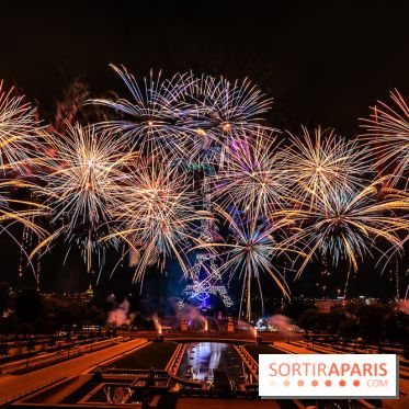 Le feu d’artifice du 14 juillet 2025 de Paris - les photos