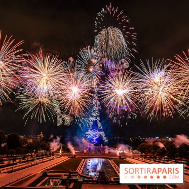 Le feu d’artifice du 14 juillet 2025 de Paris - les photos