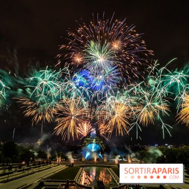 Le feu d’artifice du 14 juillet 2025 de Paris - les photos