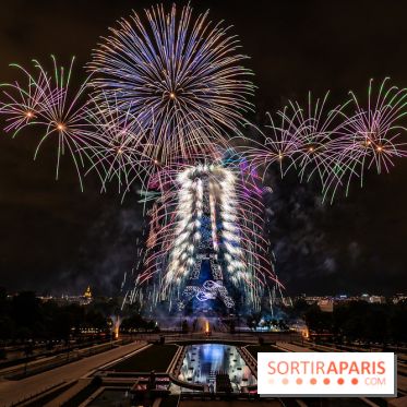 Le feu d’artifice du 14 juillet 2025 de Paris - les photos
