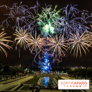 Le feu d’artifice du 14 juillet 2025 de Paris - les photos