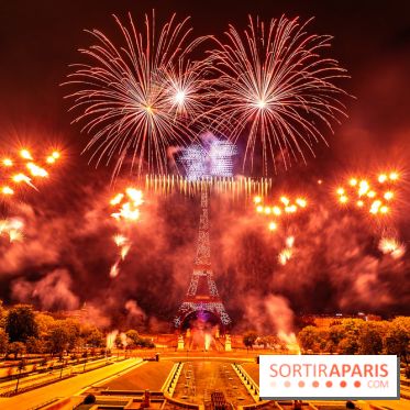Le feu d’artifice du 14 juillet 2025 de Paris - les photos
