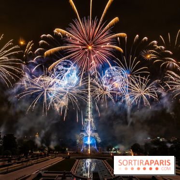 Le feu d’artifice du 14 juillet 2025 de Paris - les photos