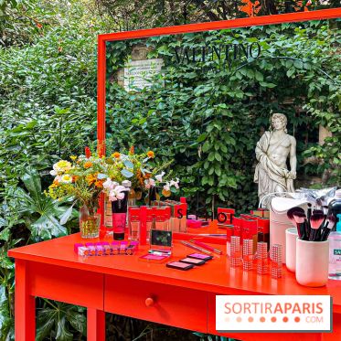 Le Jardin Valentino Beauty : le pop up beauté gratuit de la maison italienne à Montmartre