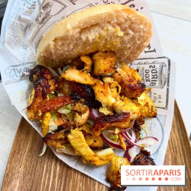 Ti Dodo Gourmand - Sandwich dipain rond poulet