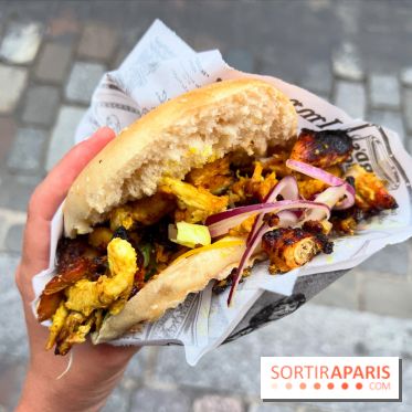 Ti Dodo Gourmand - Sandwich dipain rond poulet