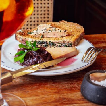 Foie gras chez Canard et Champagne Paris 2 ème