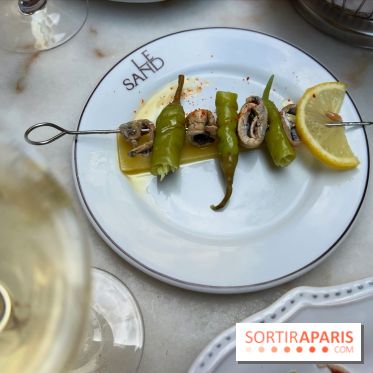 Le Sand - Pinxo anchois guindillas