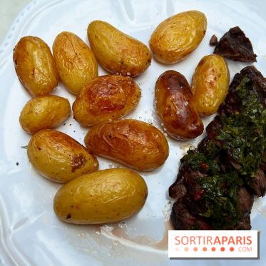 Le Sand - Onglet de boeuf chimichurri
