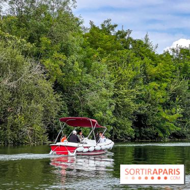 Base nautique de Bougival (78) : bateaux sans permis, aire de jeux et guinguette en bord de Seine - image00045