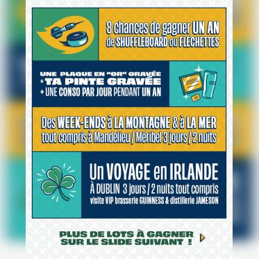 O'Sullivans 30 ans - jeu3