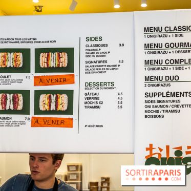Onigami, le resto street food dédié aux onigirazus japonais Paris 10e - photos
