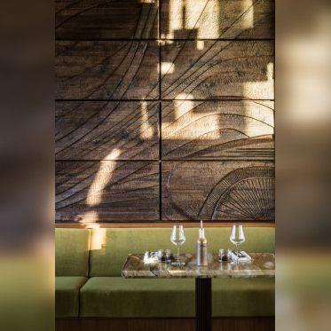 La Fondation restaurant - Hotel La Fondation©RomainRicard restaurant 8ème étage