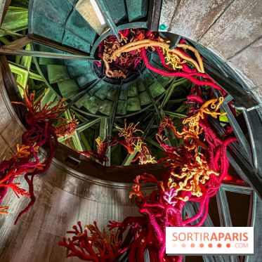 Paris Design Week 2025: une œuvre textile s'invite dans la Colonne de Juillet, place de la Bastille - IMG 7303 jpg