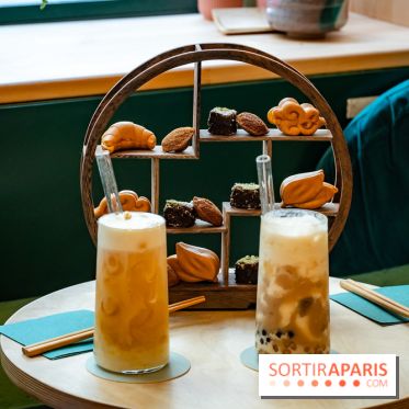 Le Tê, salon thé Franco-taïwanais à Palais Royal - tea time original - photos - A7C07138