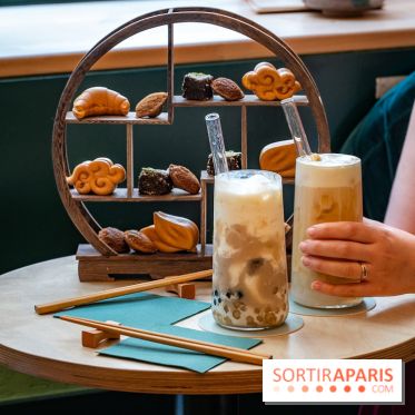 Le Tê, salon thé Franco-taïwanais à Palais Royal - tea time original - photos
