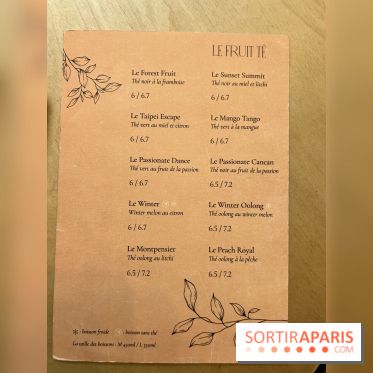 Le Tê, salon thé Franco-taïwanais à Palais Royal - tea time original - photos