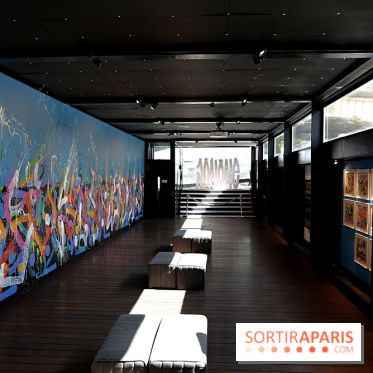 JonOne : nos photos de son exposition rétrospective sur Fluctuart à Paris