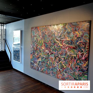 JonOne : nos photos de son exposition rétrospective sur Fluctuart à Paris