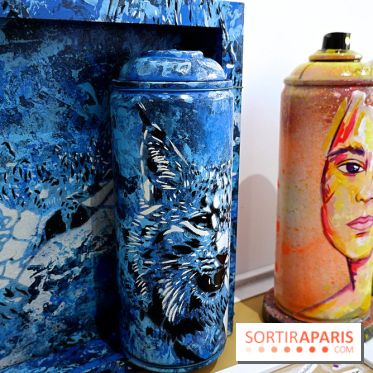 Les Bombasphères : nos photos de l'expo de street art à la Lab Galerie à Paris 