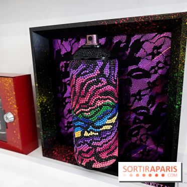 Les Bombasphères : nos photos de l'expo de street art à la Lab Galerie à Paris