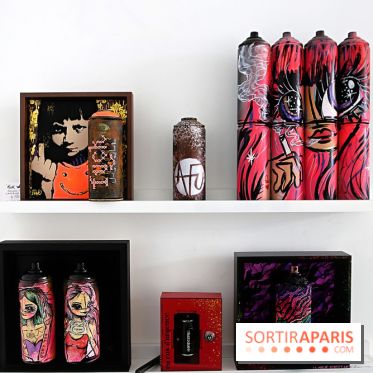 Les Bombasphères : nos photos de l'expo de street art à la Lab Galerie à Paris19