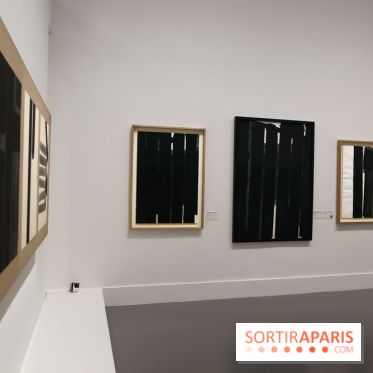 Pierre Soulages : nos photos de son exposition et de ses peintures sur papier à voir au Musée du Luxembourg 