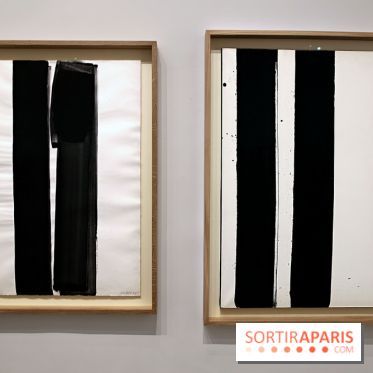 Pierre Soulages : nos photos de son exposition et de ses peintures sur papier à voir au Musée du Luxembourg