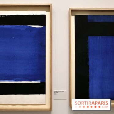 Pierre Soulages : nos photos de son exposition et de ses peintures sur papier à voir au Musée du Luxembourg 