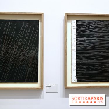 Pierre Soulages : nos photos de son exposition et de ses peintures sur papier à voir au Musée du Luxembourg 