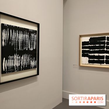 Pierre Soulages : nos photos de son exposition et de ses peintures sur papier à voir au Musée du Luxembourg 