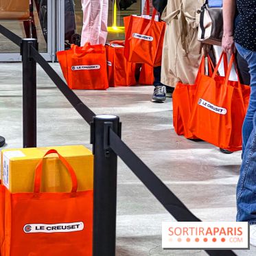 Braderie Le Creuset, la célèbre cocotte en fonte émaillée française, à l'Espace Champerret - IMG 1260 jpg