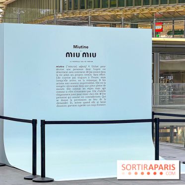 Miu Miu Beauty : pop up beauté gratuit au Forum des Halles avec showcase exclusif de Louane - 3