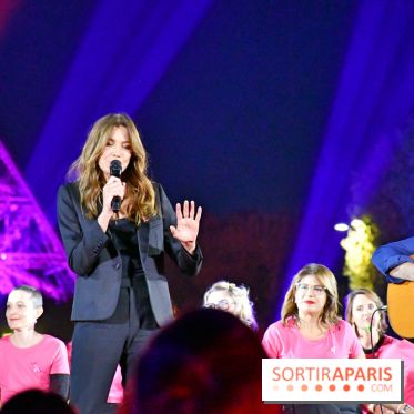 Visuel Octobre Rose Carla Bruni