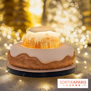 la Bûche de Noêl du Mandarin Oriental Lutetia aux Lumières de Paris - A7C08066