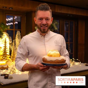 la Bûche de Noêl du Mandarin Oriental Lutetia aux Lumières de Paris - A7C08069