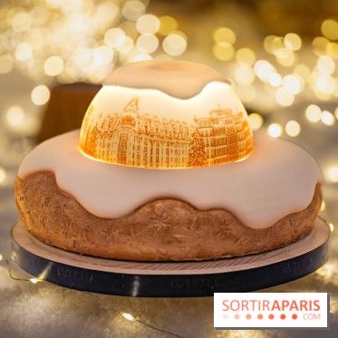 la Bûche de Noêl du Mandarin Oriental Lutetia aux Lumières de Paris - A7C08080