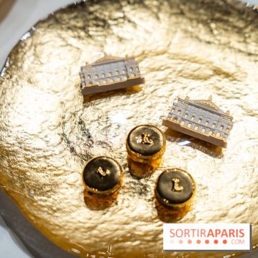 Les bûches et créations de Noël et fêtes de Ladurée 2025
