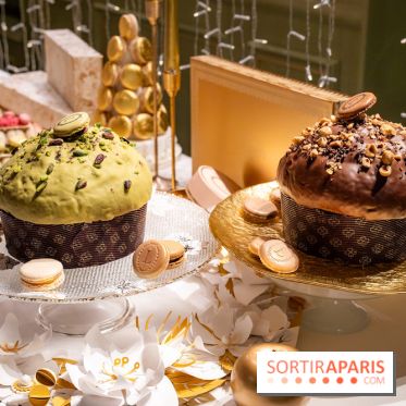 Les bûches et créations de Noël et fêtes de Ladurée 2025 - A7C08215